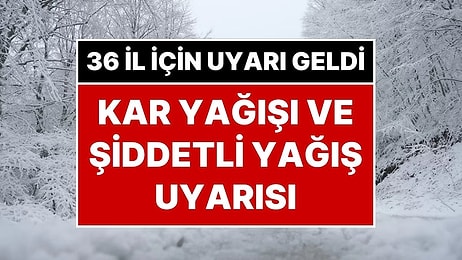 29 Ekim Çarşamba Hava Durumu: Meteoroloji’den Kar Yağışı, Fırtına ve Kuvvetli Yağış Uyarısı