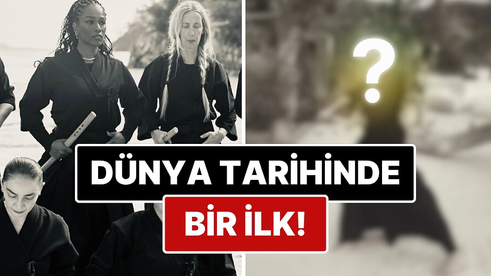 Dünya Tarihinde İlk Kez Kurulan Kadın Samuray Okuluna Ünlü Türk Oyuncumuz Katıldı!