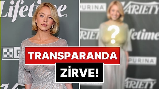 Sydney Sweeney, Vücut Hatlarını Tüm Çıplaklığıyla Gösteren Transparan Kıyafetiyle Dikkat Çekti!