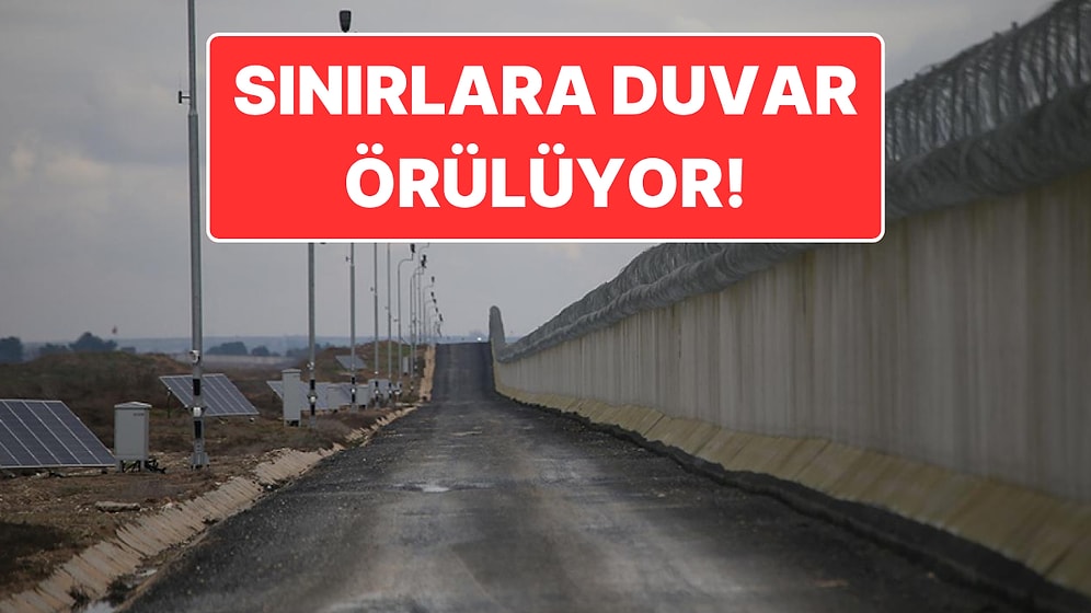1304 Kilometreye Ulaştı: Kara Sınırlarının Yaklaşık Yarısına Güvenlik Duvarı Örüldü