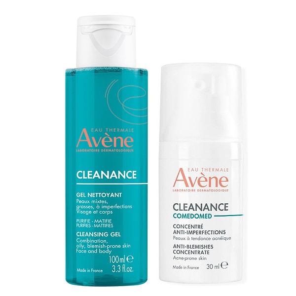 Avene Cleanance Comedomed Konsantre Bakım Kremi 30 ml + Cleansing Gel 100 ml