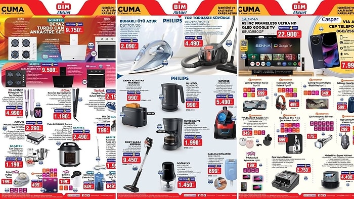 BİM'e Para Sayma Makinesi Geliyor! 7 Kasım 2025 BİM Aktüel Ürünler İndirim Kataloğu