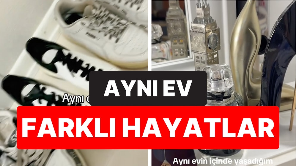 Eşleriyle Aynı Evde İki Farklı Hayat Yaşadıklarını Görsellerle Kanıtlayan TikTok Kullanıcıları