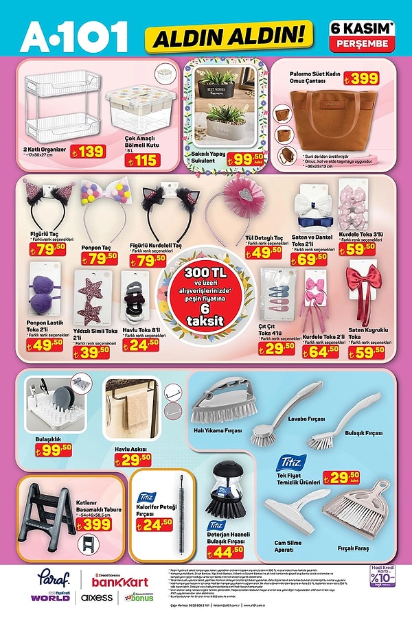 2 Katlı Organizer 139 TL