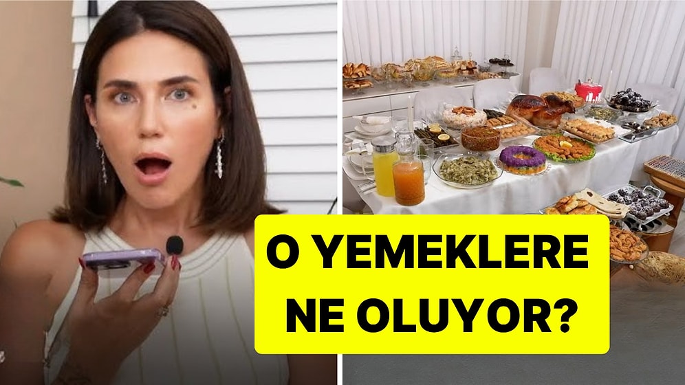 Gelin Evi'nin Sunucusu Buse Varol, Yarışmacıların Yaptığı Yemeklerin Akıbetini Açıkladı