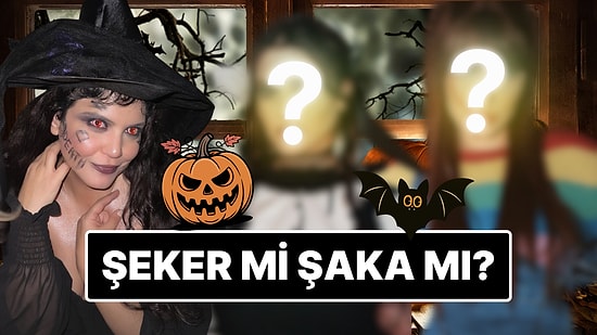 Şeker mi Şaka mı? Türk Ünlü İsimlerin Birbirinden Korkunç Cadılar Bayram'ı Kostümlerini Birlikte İnceliyoruz!