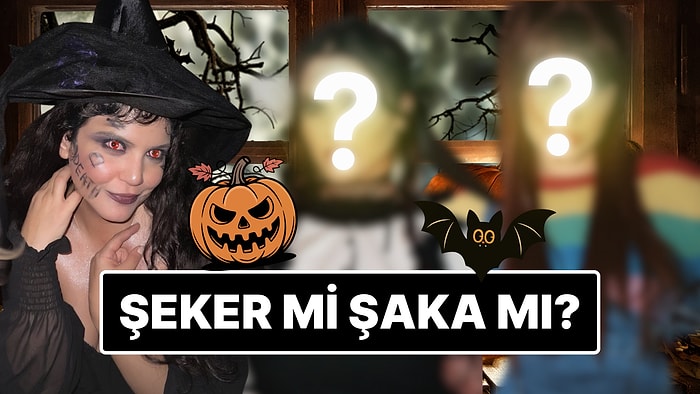 Şeker mi Şaka mı? Türk Ünlü İsimlerin Birbirinden Korkunç Cadılar Bayram'ı Kostümlerini Birlikte İnceliyoruz!