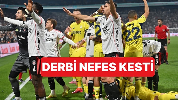Beşiktaş-Fenerbahçe Derbisinde Yok Yok: Fenerbahçe Derbiyi 3-2 Kazandı