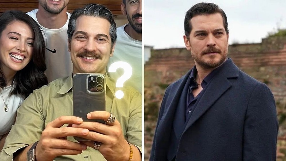First-Ever Mirror Selfie: Çağatay Ulusoy’s Phone Grip—and Charm—Steal the Show