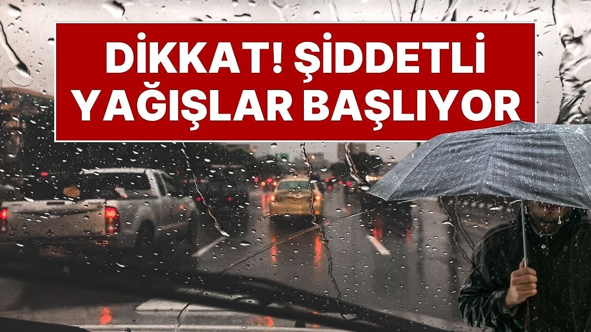 3 Kasım Pazartesi Hava Durumu: Yeni Haftada Hava Nasıl Olacak? Şiddetli Yağışlar Başlıyor!
