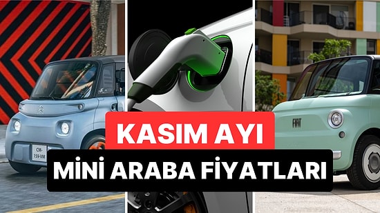 Kasım 2025 Elektrikli Mini Araba Fiyat Listeleri: Citroen Ami, Fiat Topolino, Volta EV1, RKS A1 Güncel Fiyat