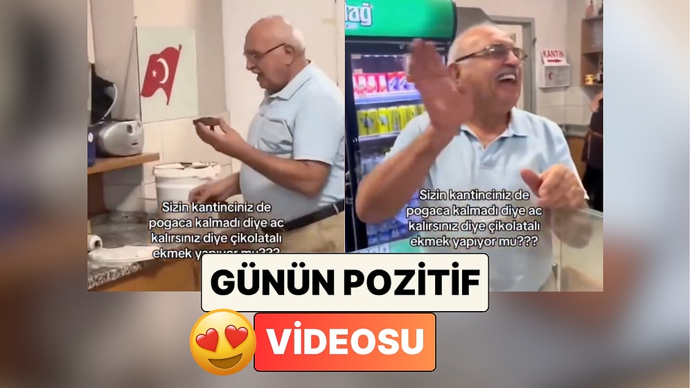 Bir Kantinci Poğaça Kalmayınca Öğrencilere Kendi Elleriyle Çikolatalı Ekmek Hazırladı