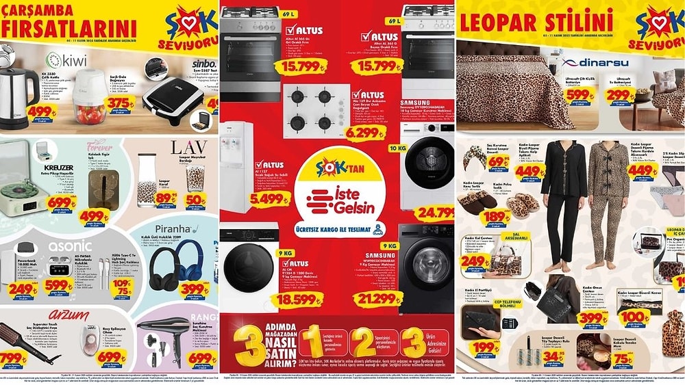 ŞOK'a Çamaşır Kurutma Makinesi Geliyor! 5 Kasım 2025 ŞOK Aktüel Ürünler Kataloğu