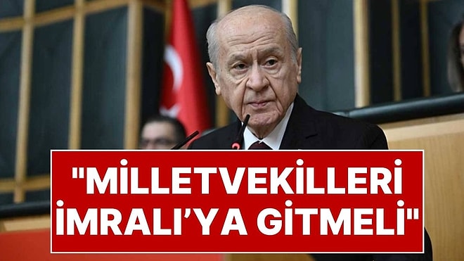 MHP Genel Başkanı Devlet Bahçeli’den İmralı Açıklaması: “Milletvekilleri İmralı'ya Gitmeli”