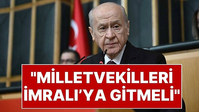 MHP Genel Başkanı Devlet Bahçeli’den İmralı Açıklaması: “Milletvekilleri İmralı'ya Gitmeli”