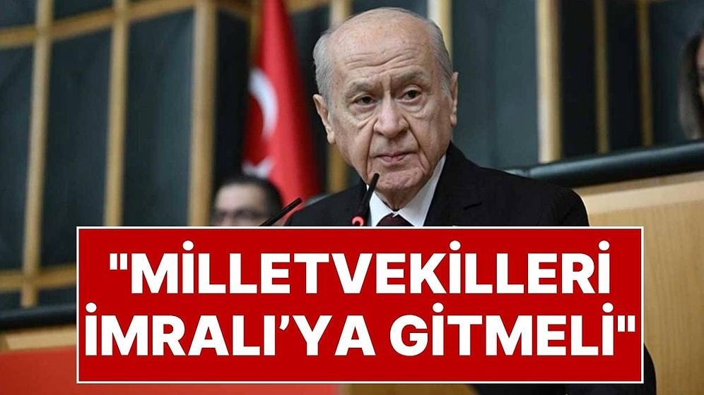 MHP Genel Başkanı Devlet Bahçeli’den İmralı Açıklaması: “Milletvekilleri İmralı'ya Gitmeli”