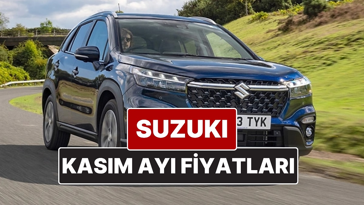 Kasım 2025 Suzuki Fiyat Listesi! İşte Suzuki Swift, Vitara, S-Cross ve Jimny Güncel Fiyatları