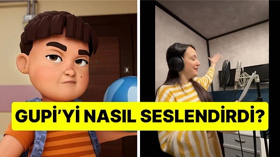 Netflix'in Yeni Dizisi Gupi'de Gupse Özay'ın Seslendirme Yaptığı Anlar Yayınlandı