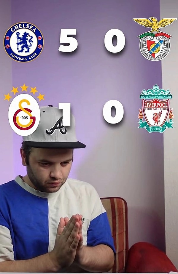 Frankfurt ve Liverpool maçını bilerek gündem olmuştu.