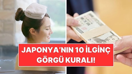 Japonya'da Muhtemelen Duymadığınız 10 İlginç Görgü Kuralı