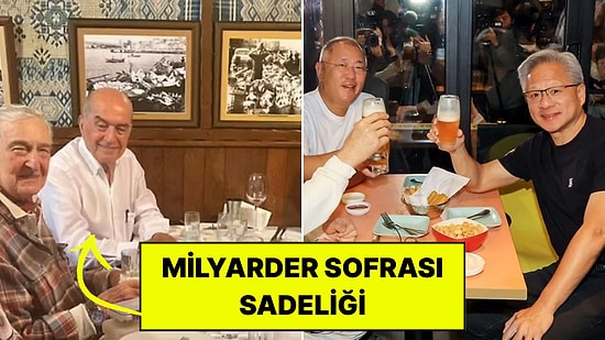 Toplam Servetlerini Söylemeye Dilimizin Dönmediği Murat Ülker ve Rahmi Koç Akşam Yemeğinde Buluştu