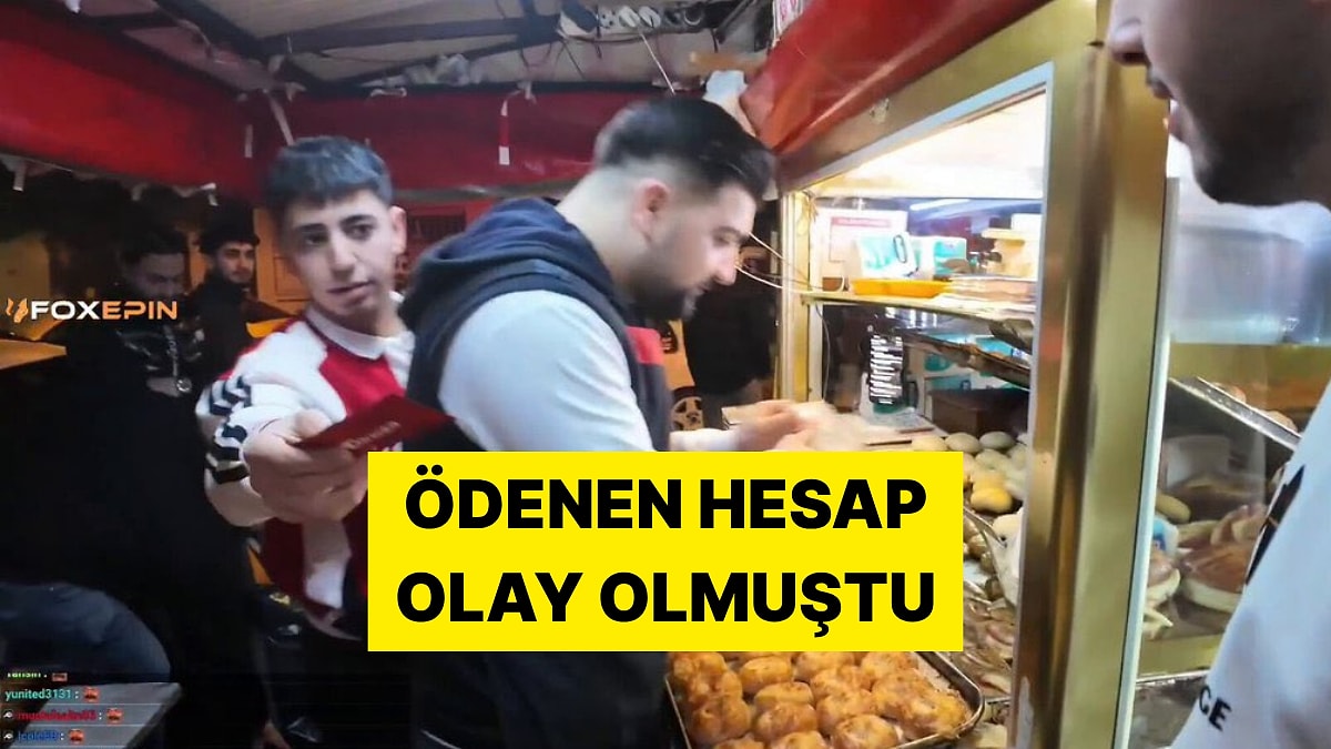 Yayıncı Ataberk Doğan&apos;a 7 Bin Lira Hesap Çıkaran Boyozcudan Açıklama Geldi