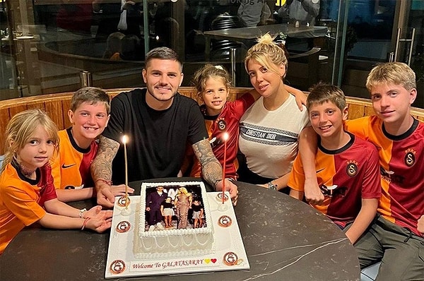Mauro Icardi, a footballer for Galatasaray, has been separated from Wanda Nara, the mother of his two daughters, for a considerable length of time.