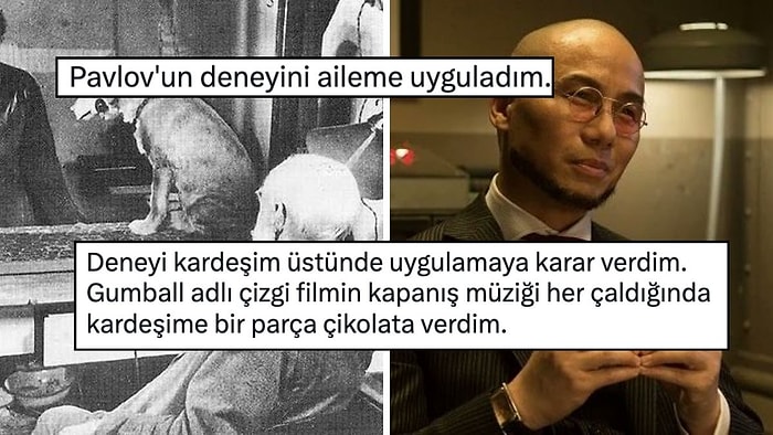 Pavlov'un Köpeği Deneyini Ailesinin Üzerinde Uygulayan Kullanıcı