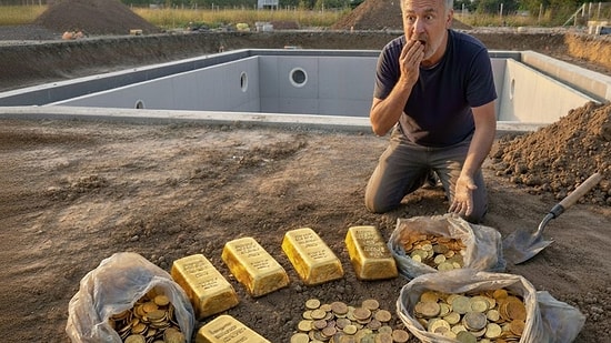 Evinde Hazine Buldu: Yeni Evinin Bahçesine Havuz Yapmak İstedi, Kazdığı Bahçeden 34 Milyon TL’lik Altın Buldu