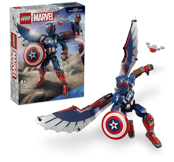 LEGO | Marvel Yeni Kaptan Amerika Yapım Figürü