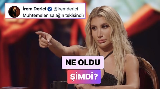 İrem Derici Kendisi Hakkında Atılan Bir Tweet'i Yanlış Anlayınca Ortalık Durduk Yere Karıştı
