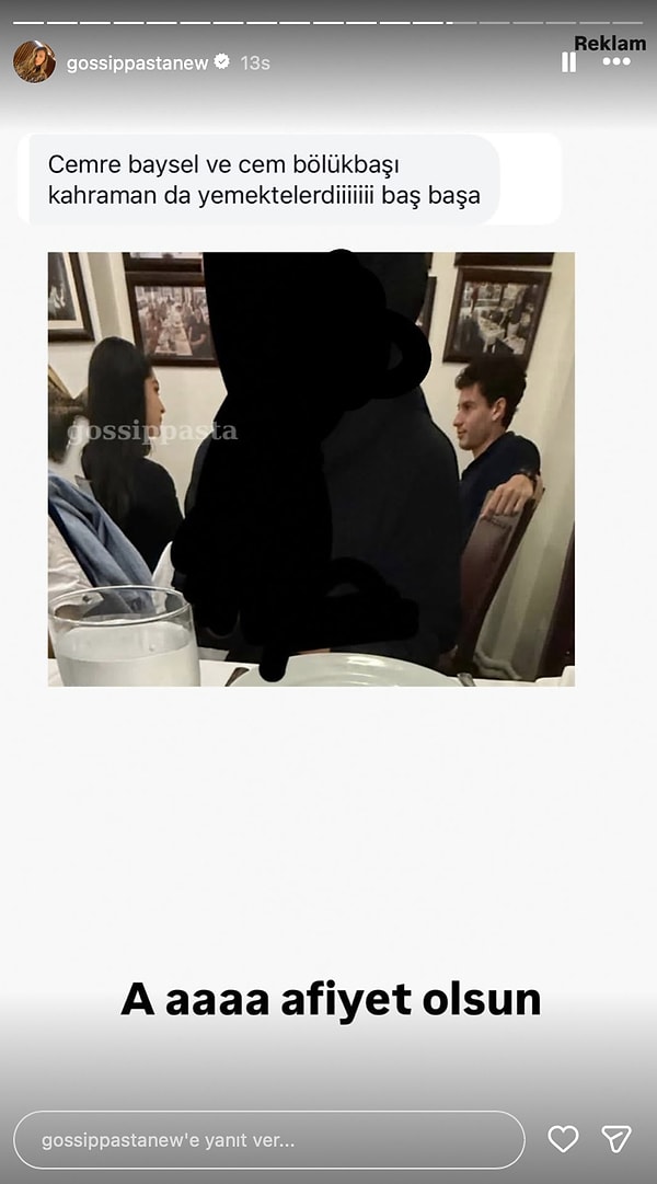 Bu randevu saklama işlerini asla beceremeyen Cemre Baysel, dün gece yine date'te ifşalandı!