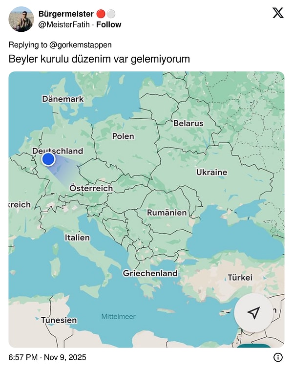 Gurbetçiler de selam yolladı.