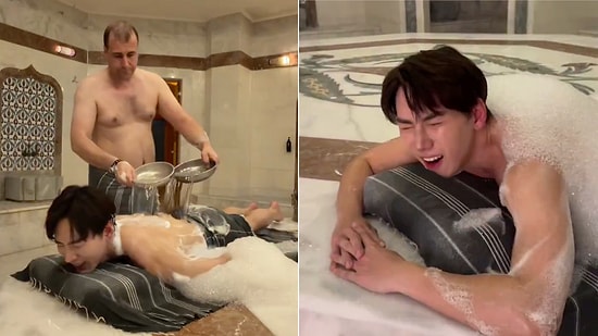 A Tourist Visiting Türkiye Shared His Experience at the Famous Turkish Bath