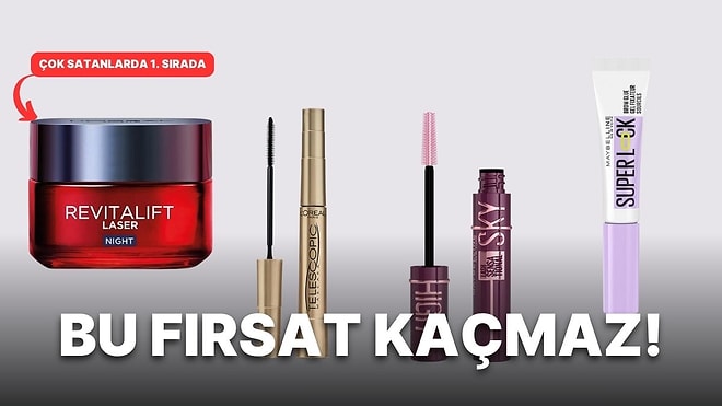 Makyaj Çantanı Yenileme Zamanı: L’Oreal Maybelline ve Garnier’de Süper İndirim Başladı!
