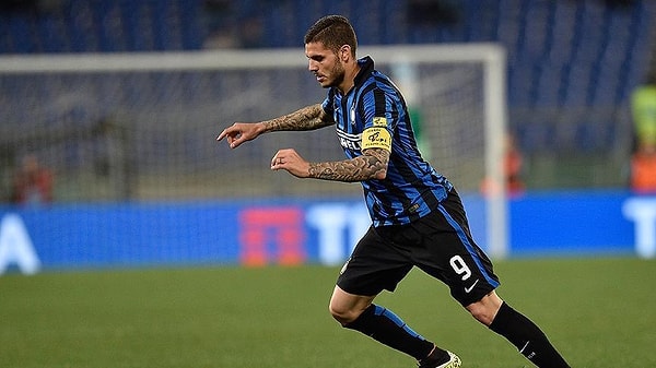 Icardi, Milan’ın ezeli rakibi Inter’de kaptanlığa kadar yükselmişti.