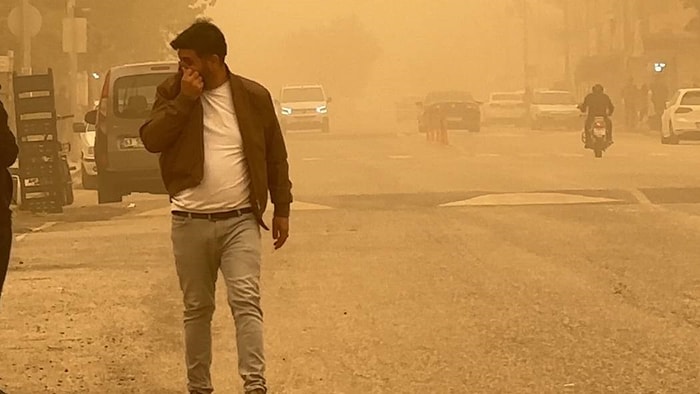 Şehir Resmen Kızıla Boyandı! Göz Gözü Görmedi, Nefes Almak Zorlaştı