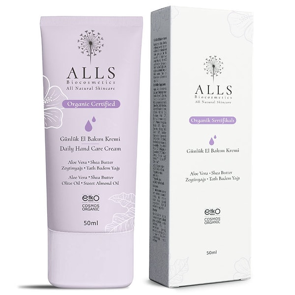 Alls Biocosmetics Organik Günlük El Bakım Kremi
