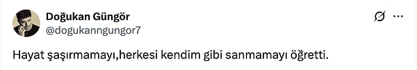İşte Doğukan Güngör'ün Sıla Türkoğlu'na göndermeli tweeti: