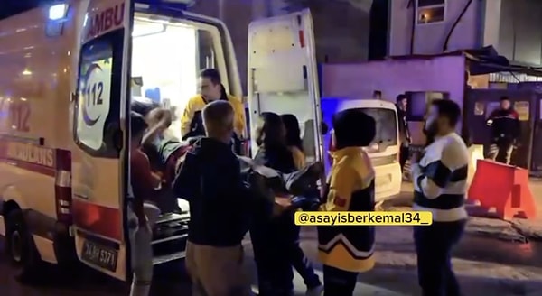Yaralanan işçilerin olduğu ve olay yerine çok sayıda ambulans, polis ve itfaiye ekibi sevk edildiği öğrenildi.
