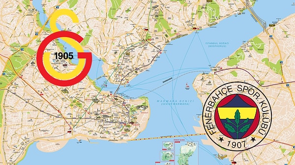 1. Galatasaray - Fenerbahçe derbisi "Kıtalar Arası Derbi" olarak geçiyor. Hatta...