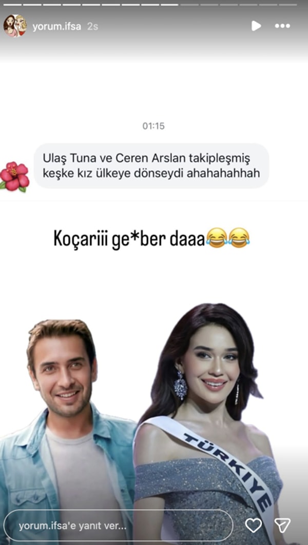 Ancak geçtiğimiz saatlerde Yorum İfşa hesabının öne çıkardığı bir detay sosyal medyayı hareketlendirdi.