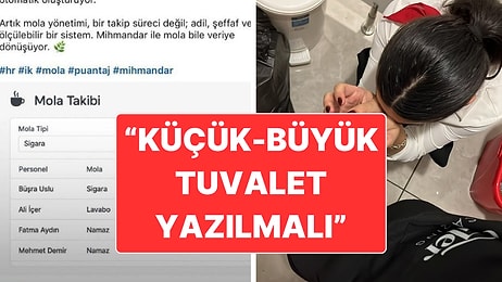 Çalışanların Mola Sürelerini ve Neler Yaptığını Takip Eden Uygulama Sosyal Medyada Tepki Çekti