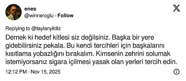 Farklı alternatifler sunan da oldu.