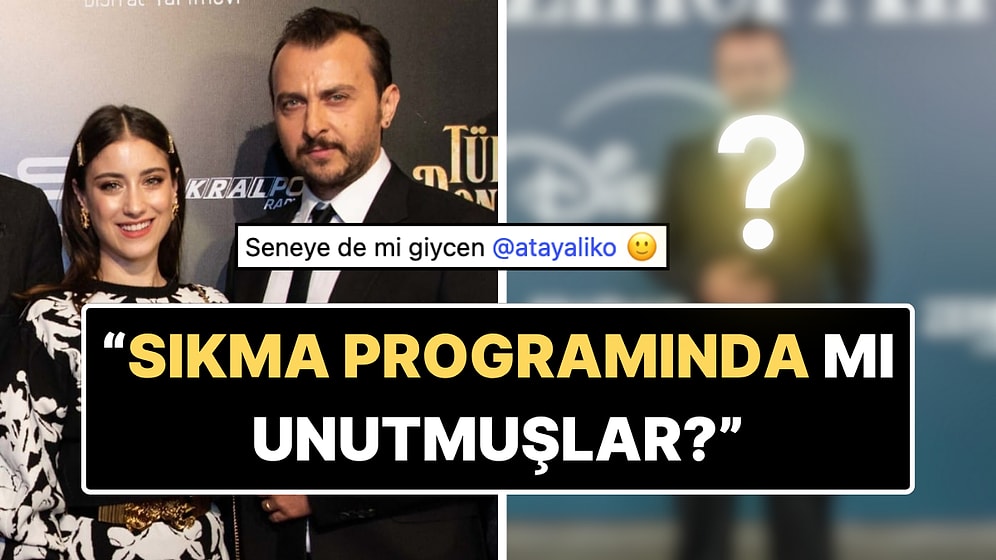 Sekizinci Aile Galasında Çizgili Takımıyla Boy Gösteren Ali Atay'ın Pozları "Makinada Küçülmüş Gibi" Dedirtti!