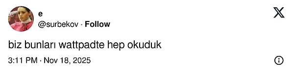 Dizinin konusu Wattpad hikayelerine benzetildi.