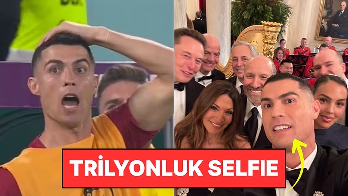 Cristiano Ronaldo'nun Beyaz Saray'da Çektiği Selfie Gündem Oldu: Trilyon Dolarlık Selfie!