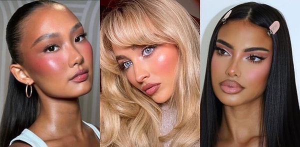 7. Bu fotoğraftaki kadınlar allık körlüğü yaşadığı için allığı çoook fazla kullanmış... Daha önce "allık körlüğü" yaşadın mı?