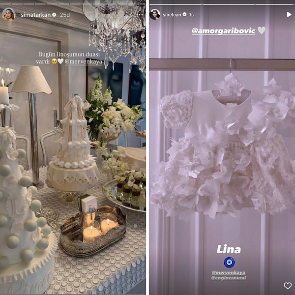 Sibel Can, who had the joy of welcoming her first grandchild and for the first time, added the title of grandmother to her list of identities, was instantly smitten at her first glance at Lina.