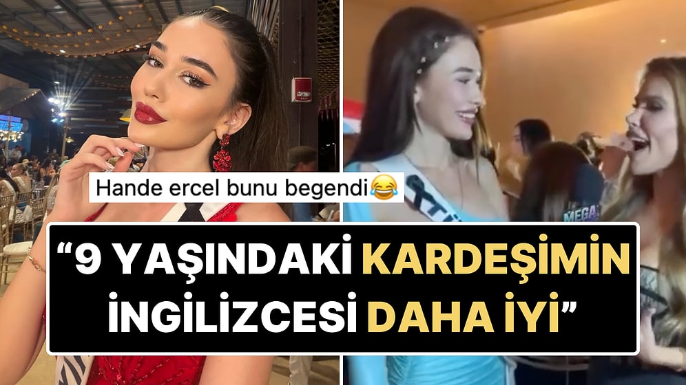Miss Universe Türkiye Temsilcimiz Ceren Arslan'ın İngilizcesi Tartışma Yarattı